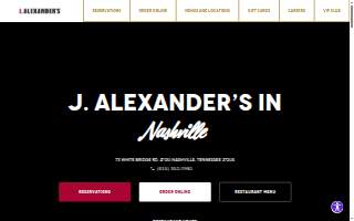 Alexander's Night club website