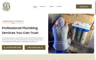 Vinland Plumbing website