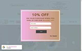 Coco's Lip Smacking Cupcakes website