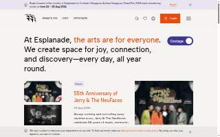 Esplanade Builders website