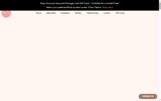 Blush Med Spa website