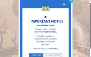 Spaworld website