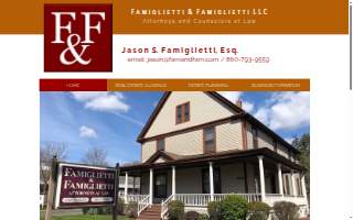 Famiglietti & Famiglietti website