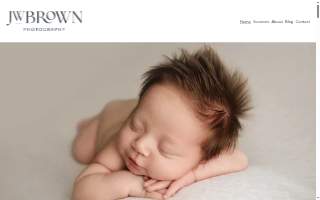 JW Brown Photography website