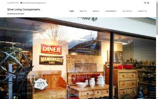 Silver Lining Consignments website