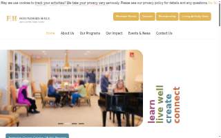 Founders Hall website