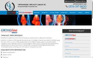 Orthofast Shelton website