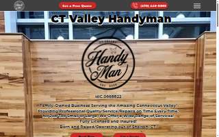 CT Handyman Services website