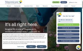 Masonicare at Greenridge Place of Wethersfield website