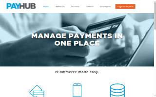 PayHub Payments website