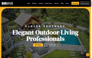 Bahler Brothers | Elegant Outdoor Living website