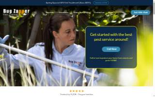 Bug Zapper website