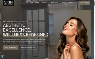 SKIN Medical + Wellness website