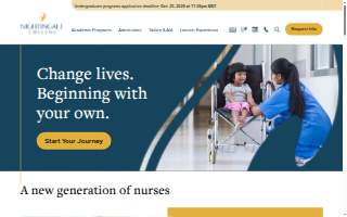 Nightingale Health Care Services website
