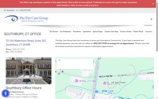 The Eye Care Group of Southbury website