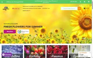 Bouquets & Beyond Florals and Events website