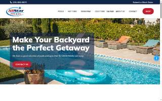 Allstar Appliance website
