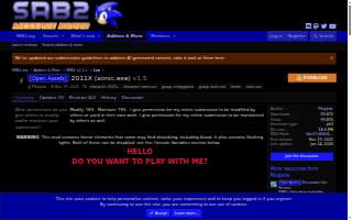 Sonic DJ Services website