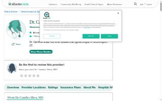 Dr. Candice Shea, MD website