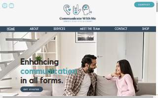 Communicate With Me Speech & Occupational Therapy website