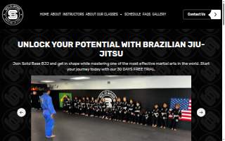 Solid Base Bjj website