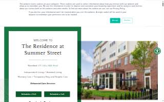 The Residence at Summer Street website