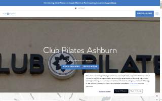Pilates Center of Milford website