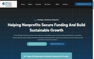 Divine Strategic Solutions website