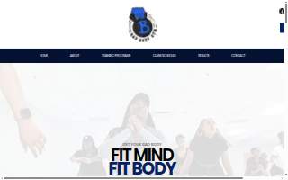 Bad Body Gym website