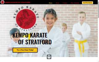 Kempo Karate of Stratford website