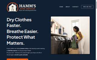 Hamm’s Home Services website