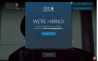Vision Center Associates website
