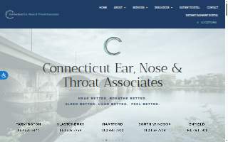 Connecticut Ear Nose Throat website