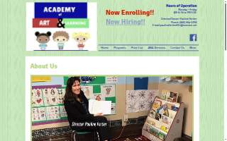 Academy of Art & Learning website