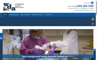 Wallingford Dental Associates website