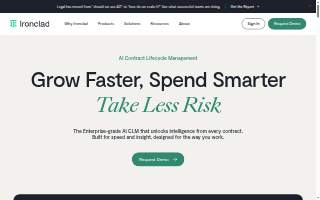 Ironclad Property Management website