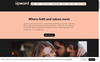 Upward Trend Academy website
