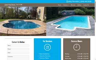 Julian Pool Decks website