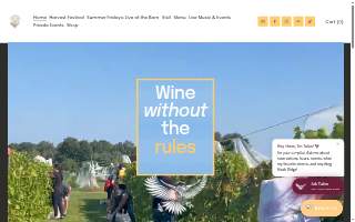 Hawk Ridge Winery website