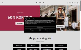 Nikki's Furniture & Decor website