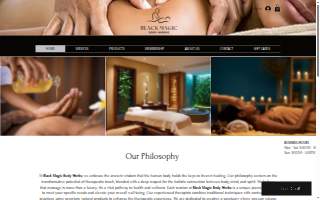 Black Magic Body Works website