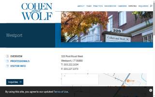 Cohen and Wolf website