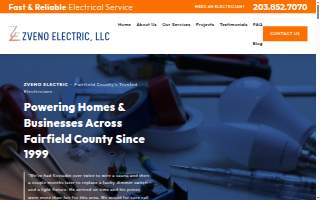 Zveno Electric LLC of Westport website