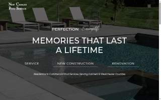 New Canaan Pool Service website
