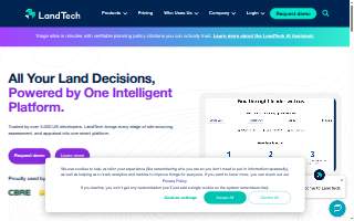 LANDTECH website