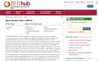 RHC Staffing website