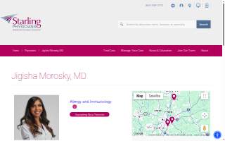 Jigisha Morosky, MD website