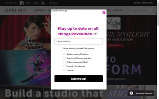 Revolution Financial Management website