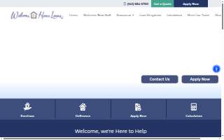 Welcome Home Mortgage, LLC website
