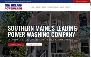 New England Power Wash Inc website